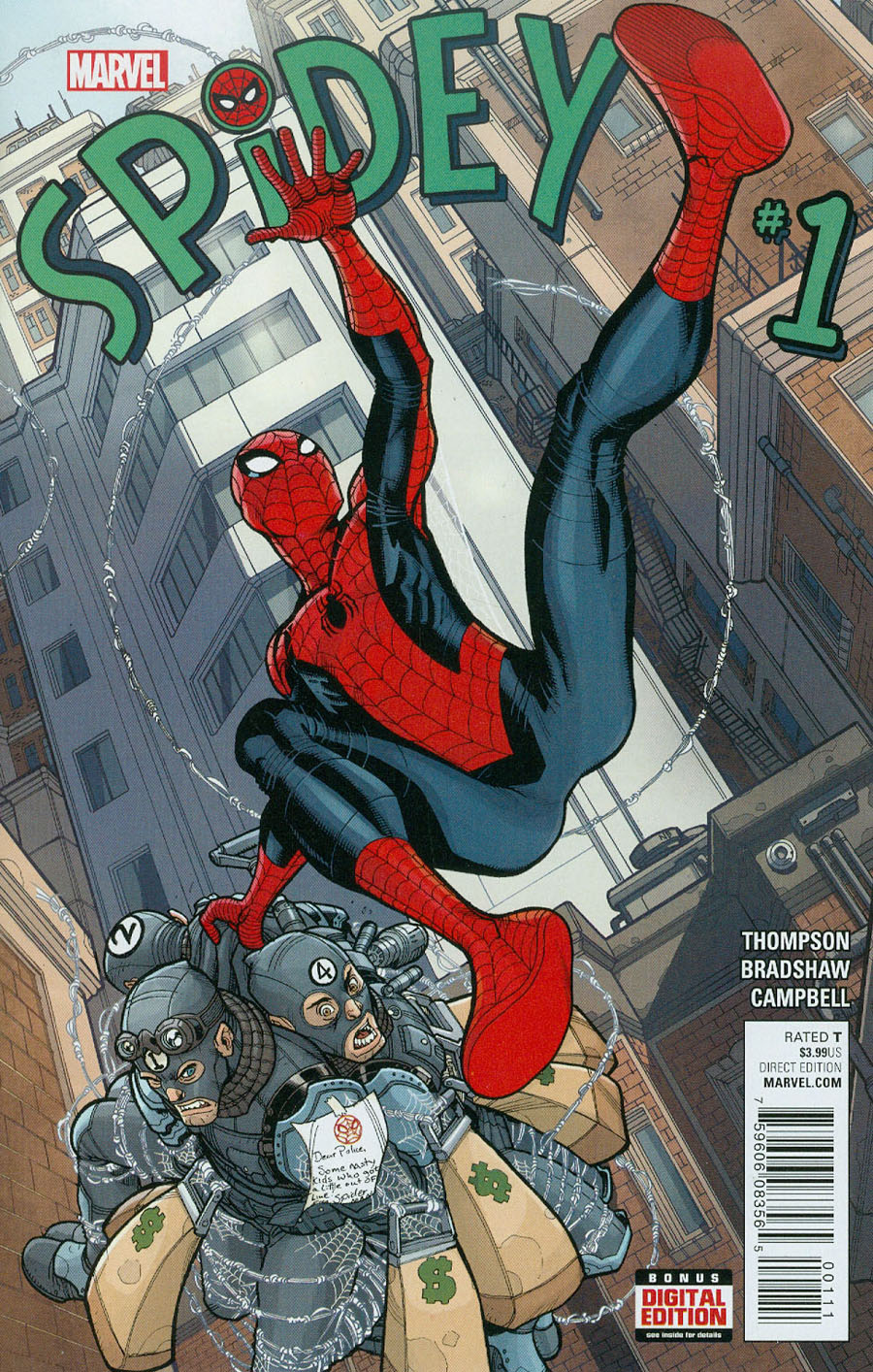 Spidey #1 Cover A 1st Ptg Regular Nick Bradshaw Cover