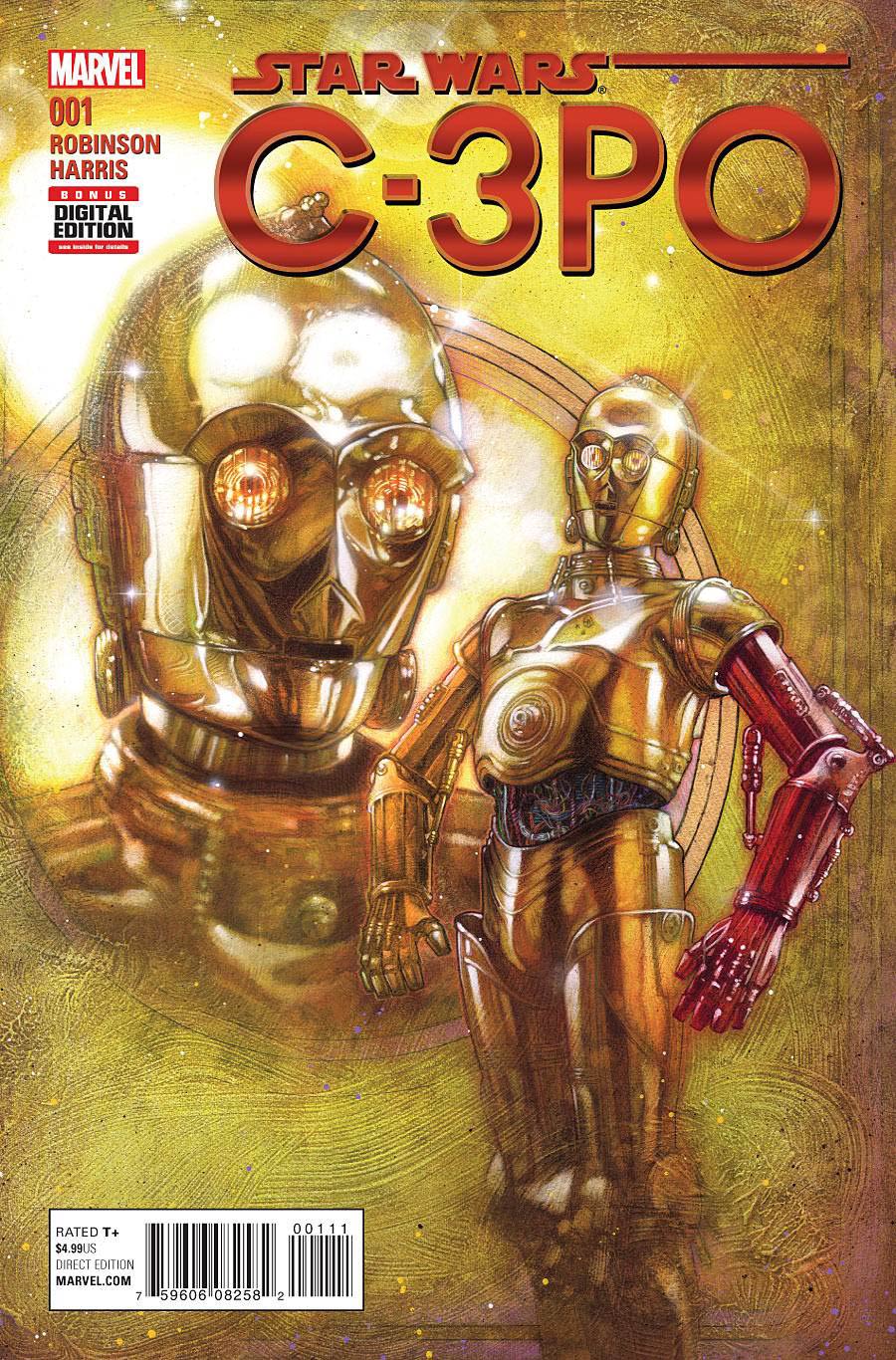 Star Wars Special C-3PO #1 Cover A Regular Tony Harris Cover