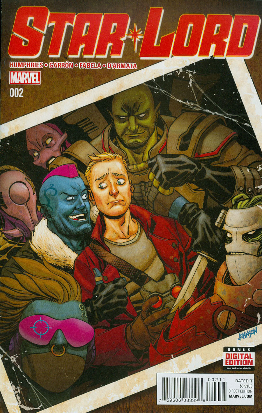 Star-Lord Vol 2 #2 Cover A Regular Dave Johnson Cover