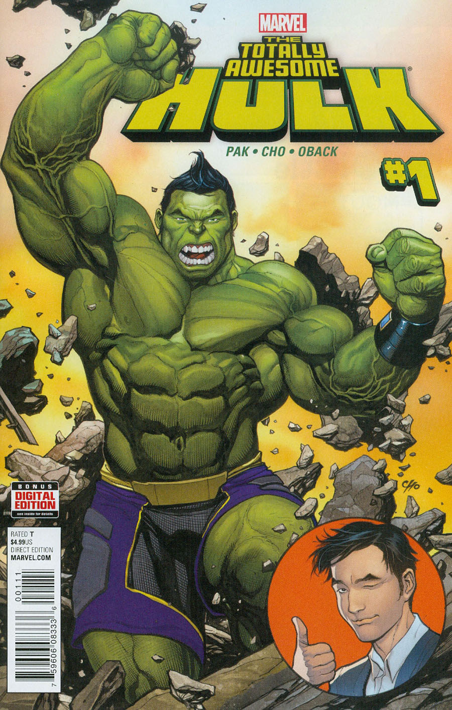 Totally Awesome Hulk #1 Cover A 1st Ptg Regular Frank Cho Cover