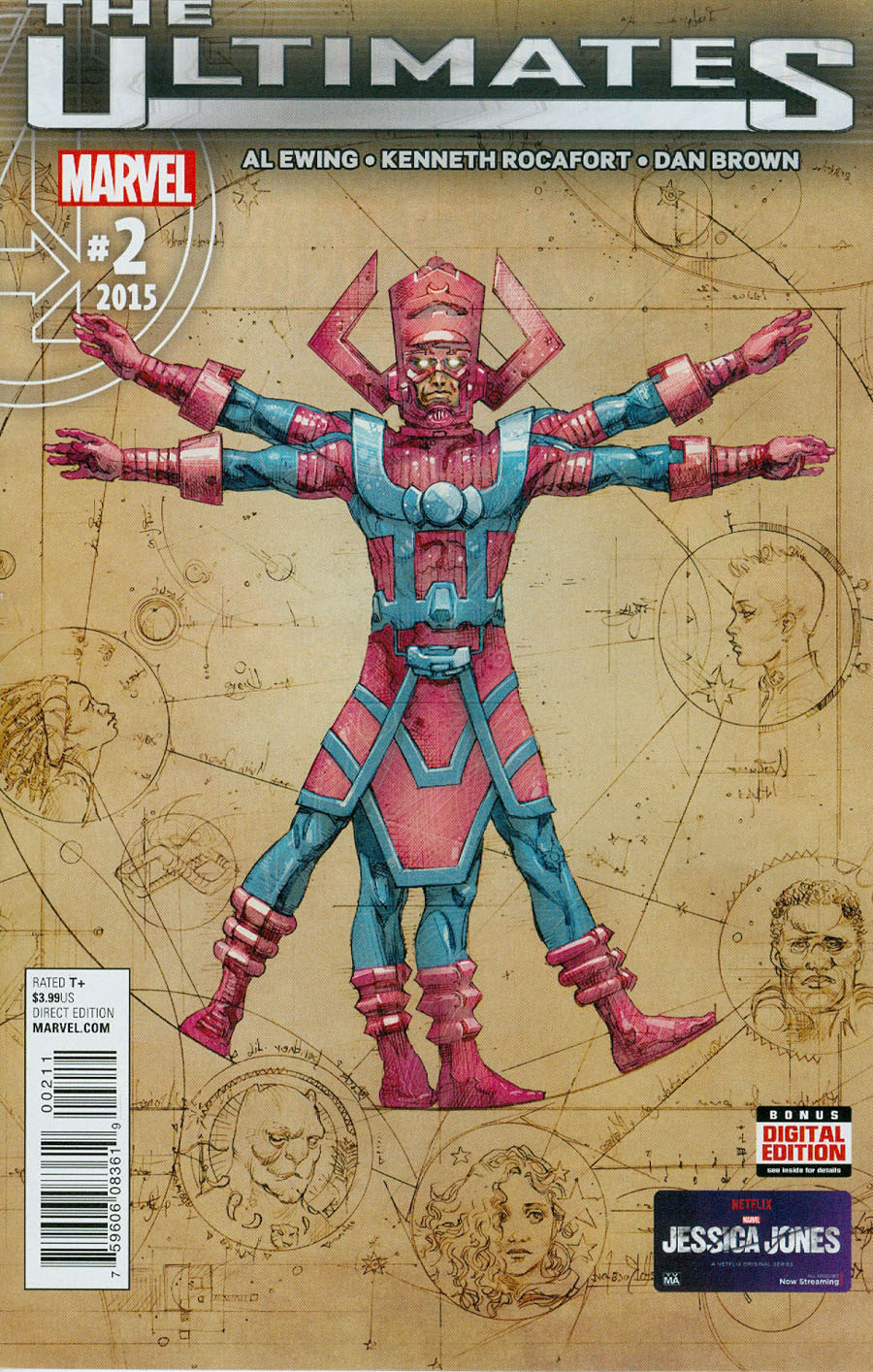 Ultimates Vol 4 #2 Cover A 1st Ptg Regular Kenneth Rocafort Cover