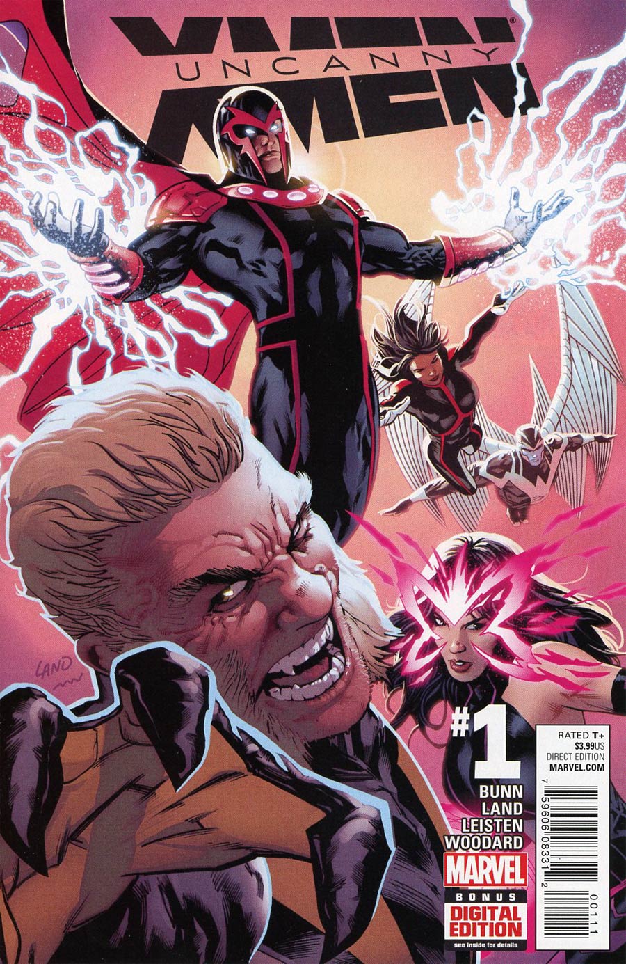 Uncanny X-Men Vol 4 #1 Cover A Regular Greg Land Cover