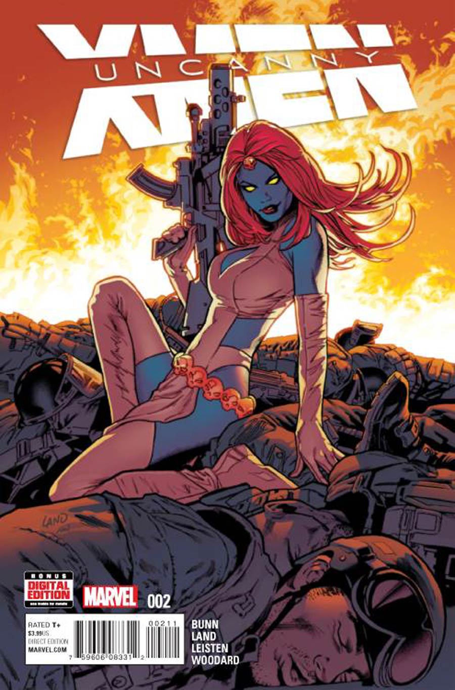 Uncanny X-Men Vol 4 #2 Cover A 1st Ptg Regular Greg Land Cover