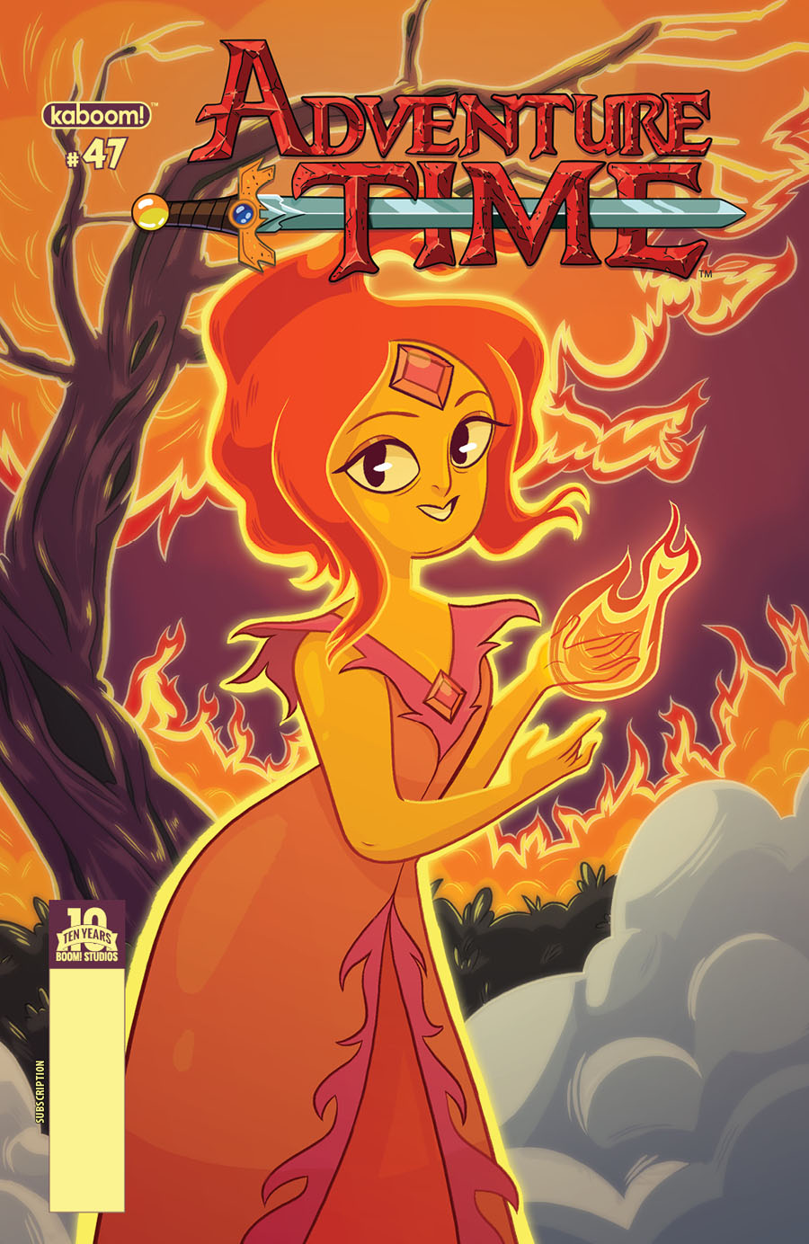 Adventure Time #47 Cover B Variant Lisa DuBois Subscription Cover