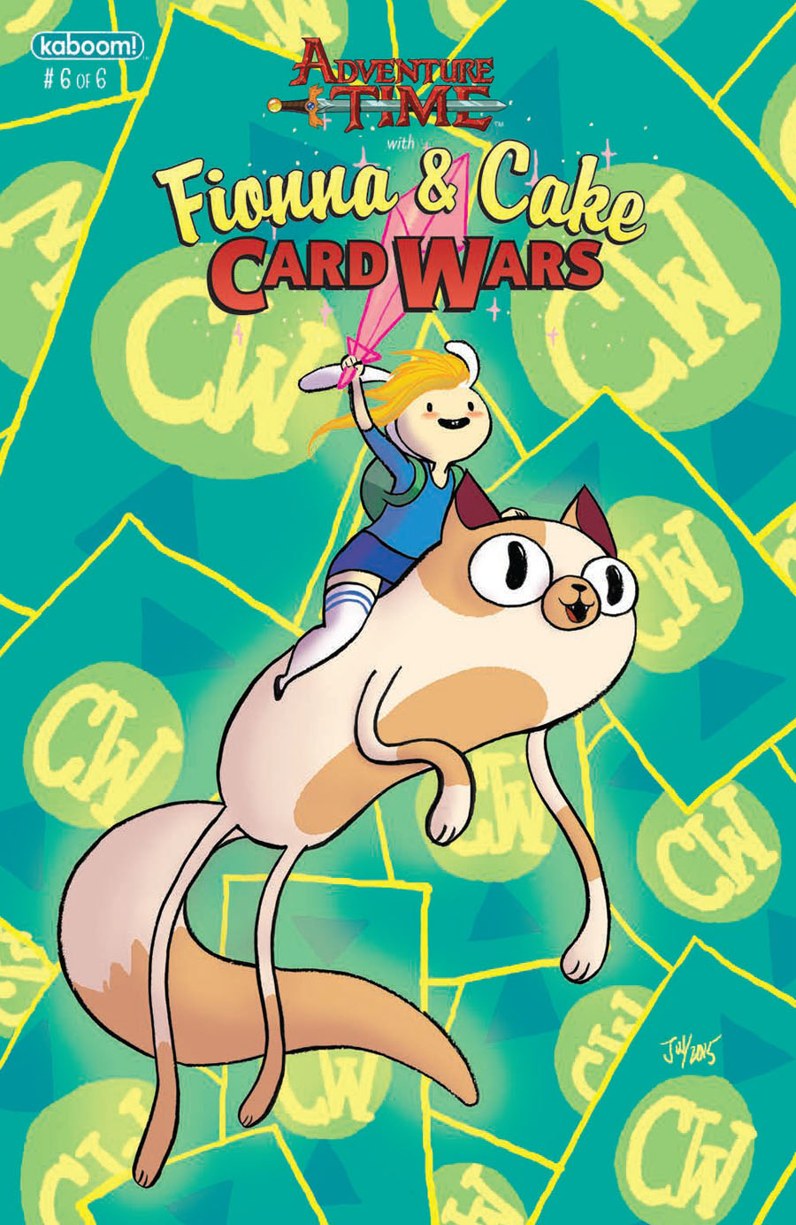 Adventure Time With Fionna & Cake Card Wars #6 Cover A Regular Jen Wang Cover