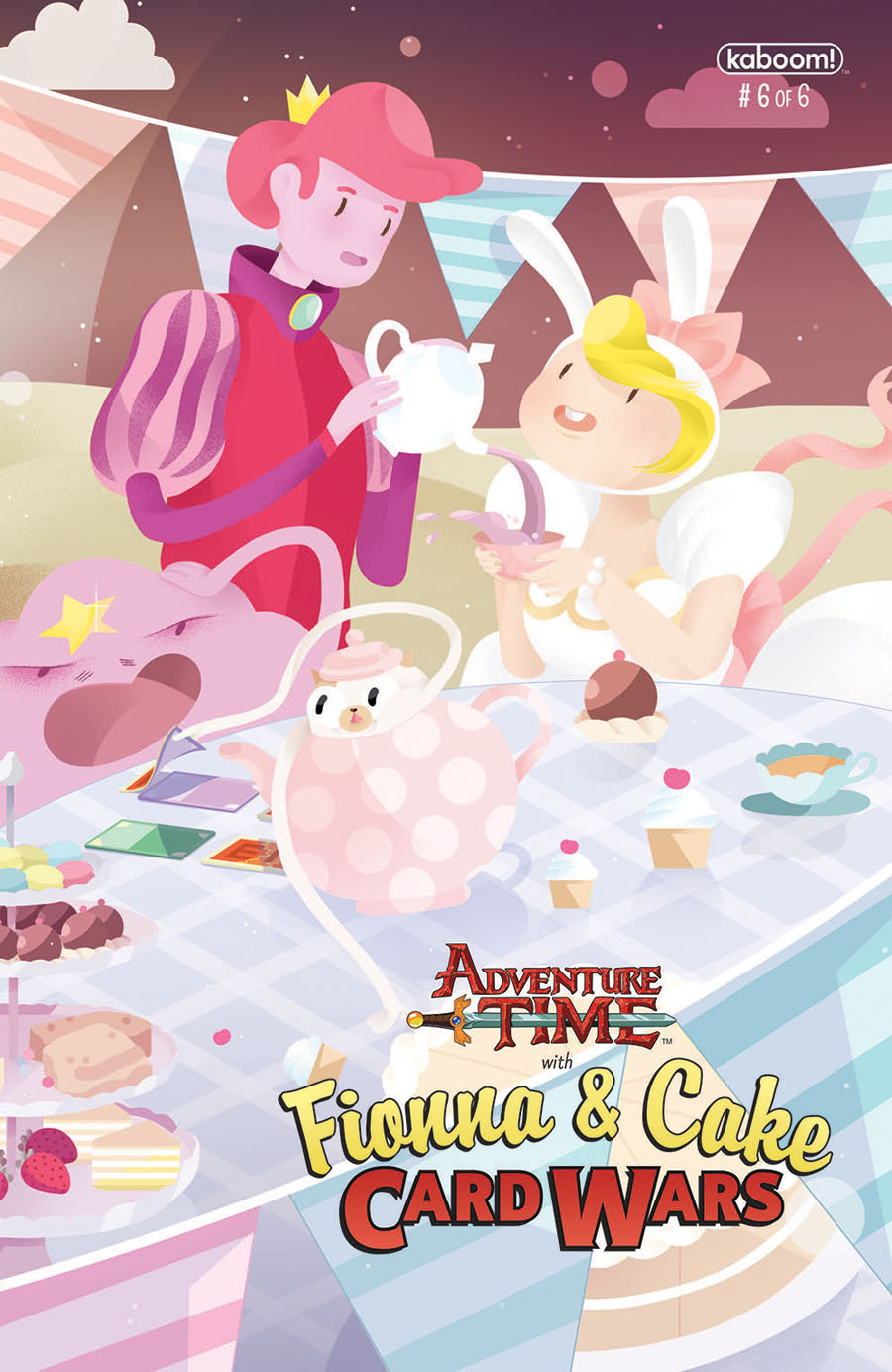 Adventure Time With Fionna & Cake Card Wars #6 Cover B Variant Rebekka Dunlap Subscription Cover
