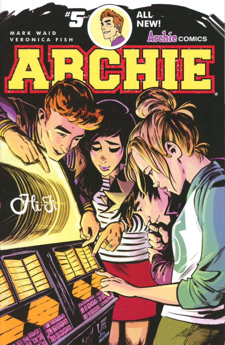 Archie Vol 2 #5 Cover A Regular Veronica Fish Cover