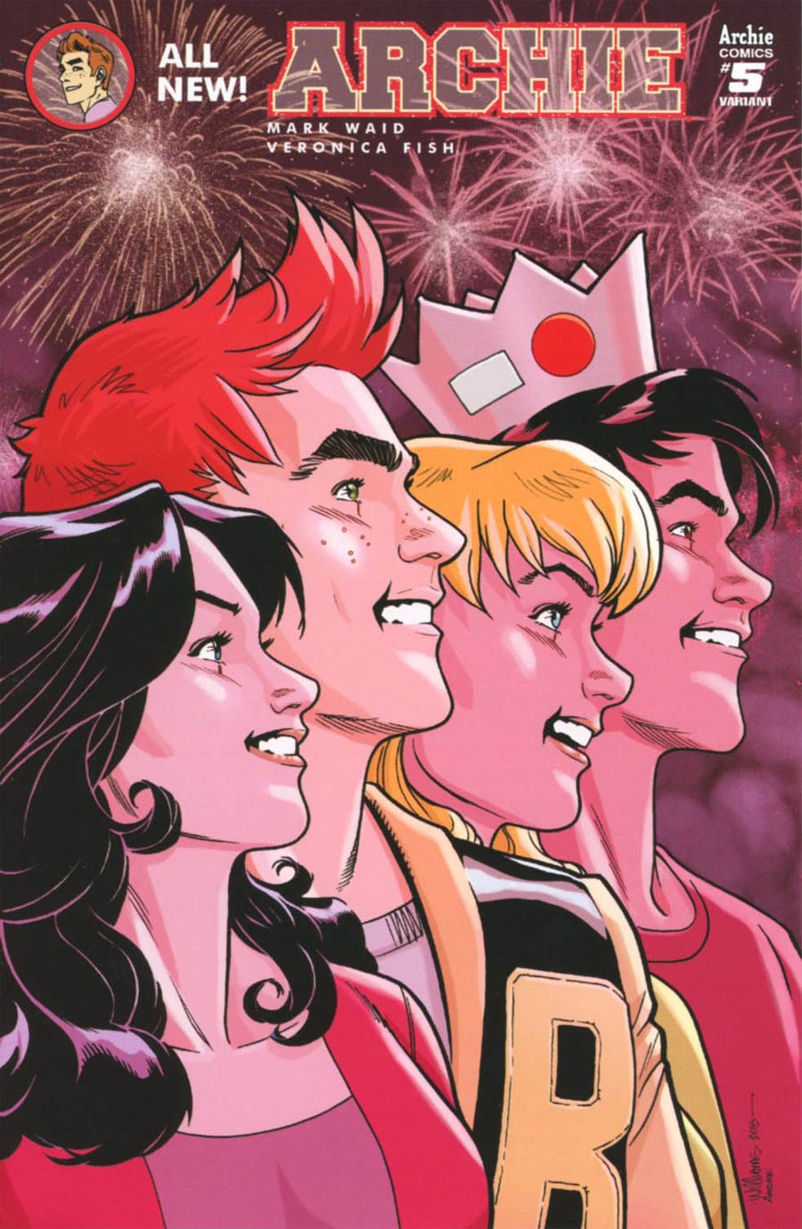 Archie Vol 2 #5 Cover C Variant David Williams Cover