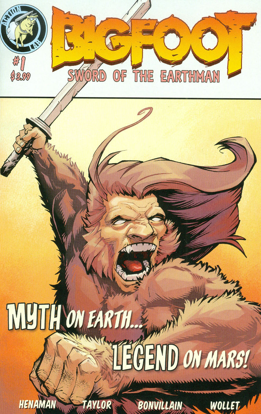 Bigfoot Sword Of The Earthman #1