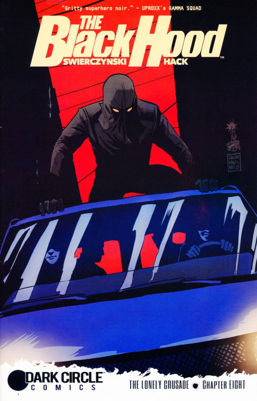 Black Hood Vol 3 #8 Cover A Regular Francesco Francavilla Cover