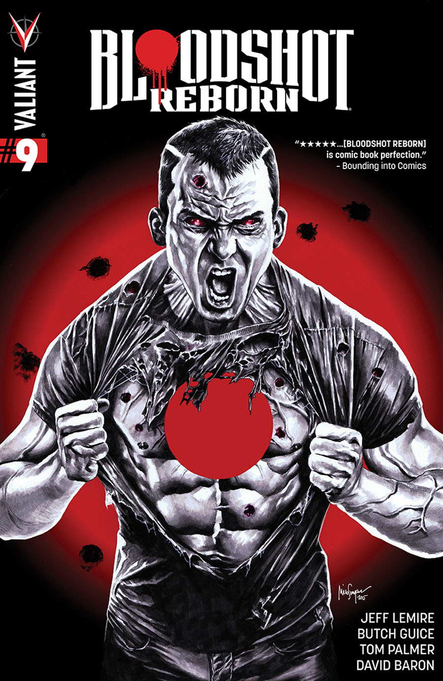 Bloodshot Reborn #9 Cover A Regular Mico Suayan Cover