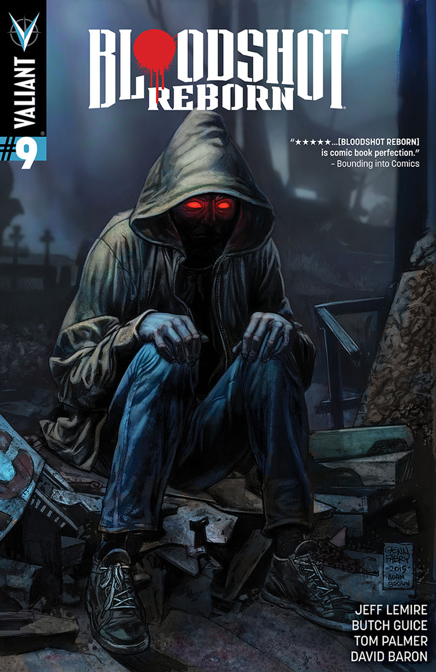 Bloodshot Reborn #9 Cover C Variant Glenn Fabry Cover