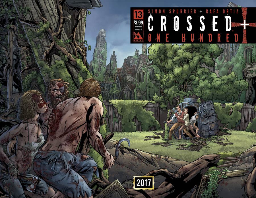 Crossed Plus 100 #13 Cover B American History X Wraparound Cover