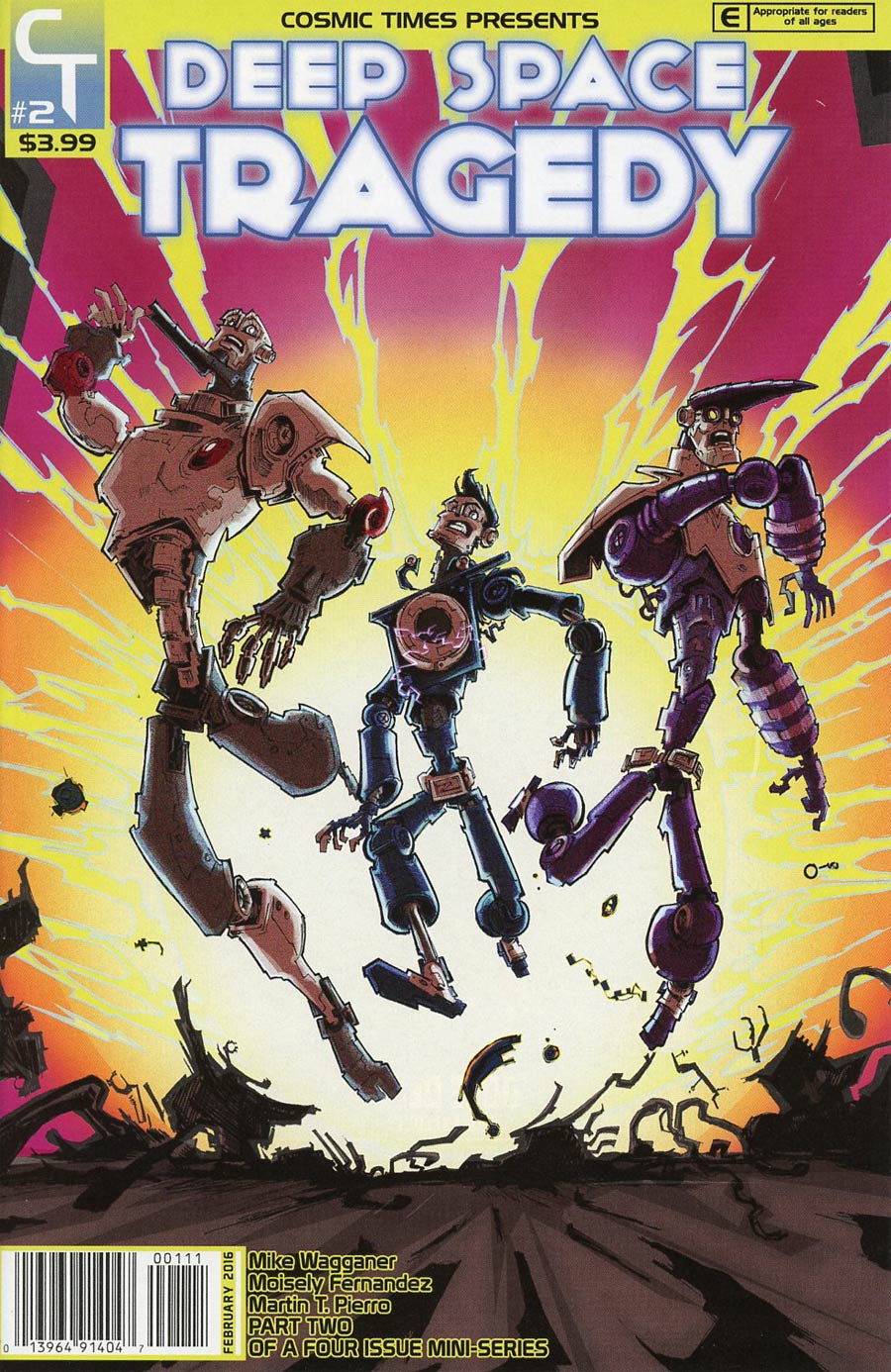 Deep Space Tragedy #2 Cover A 1st Ptg Regular Mike Wagganer Cover