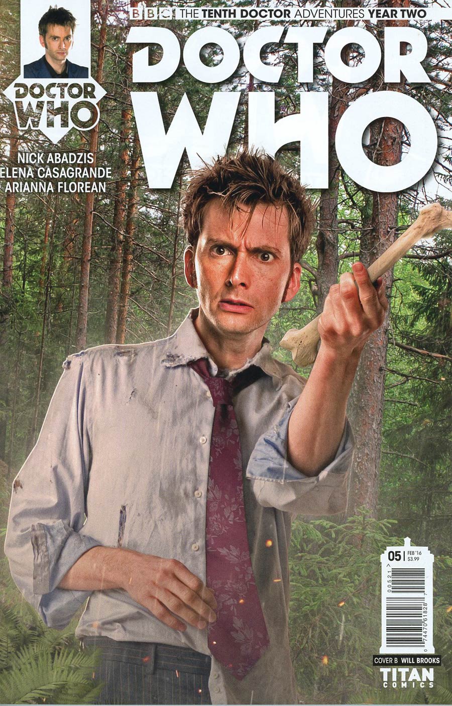 Doctor Who 10th Doctor Year Two #5 Cover B Variant Photo Subscription Cover