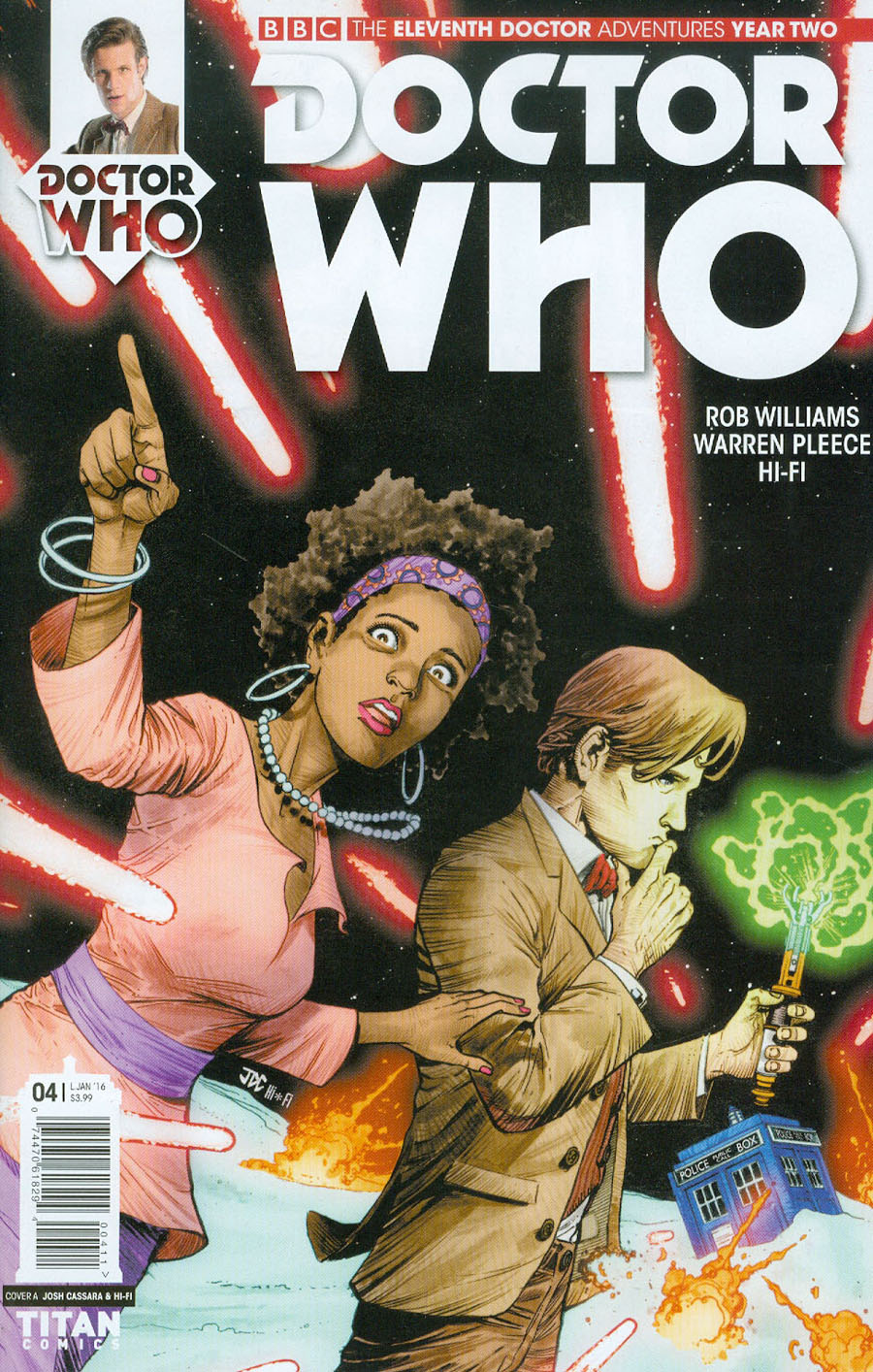 Doctor Who 11th Doctor Year Two #4 Cover A Regular Joshua Cassara & Luis Guerrero Cover