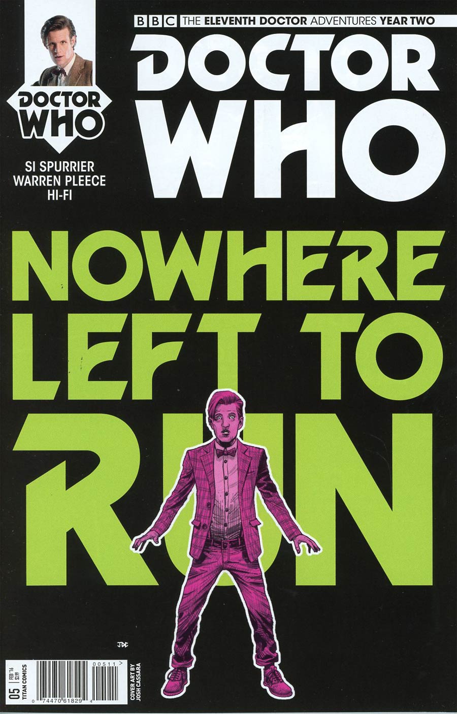 Doctor Who 11th Doctor Year Two #5 Cover A Regular Joshua Cassara Cover