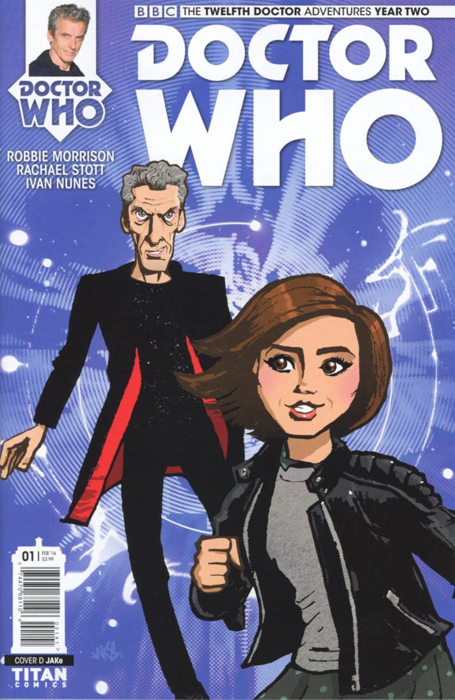 Doctor Who 12th Doctor Year Two #1 Cover D Variant JAKe Cover
