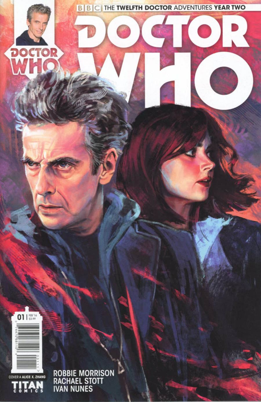 Doctor Who 12th Doctor Year Two #1 Cover A Regular Alice X Zhang Cover