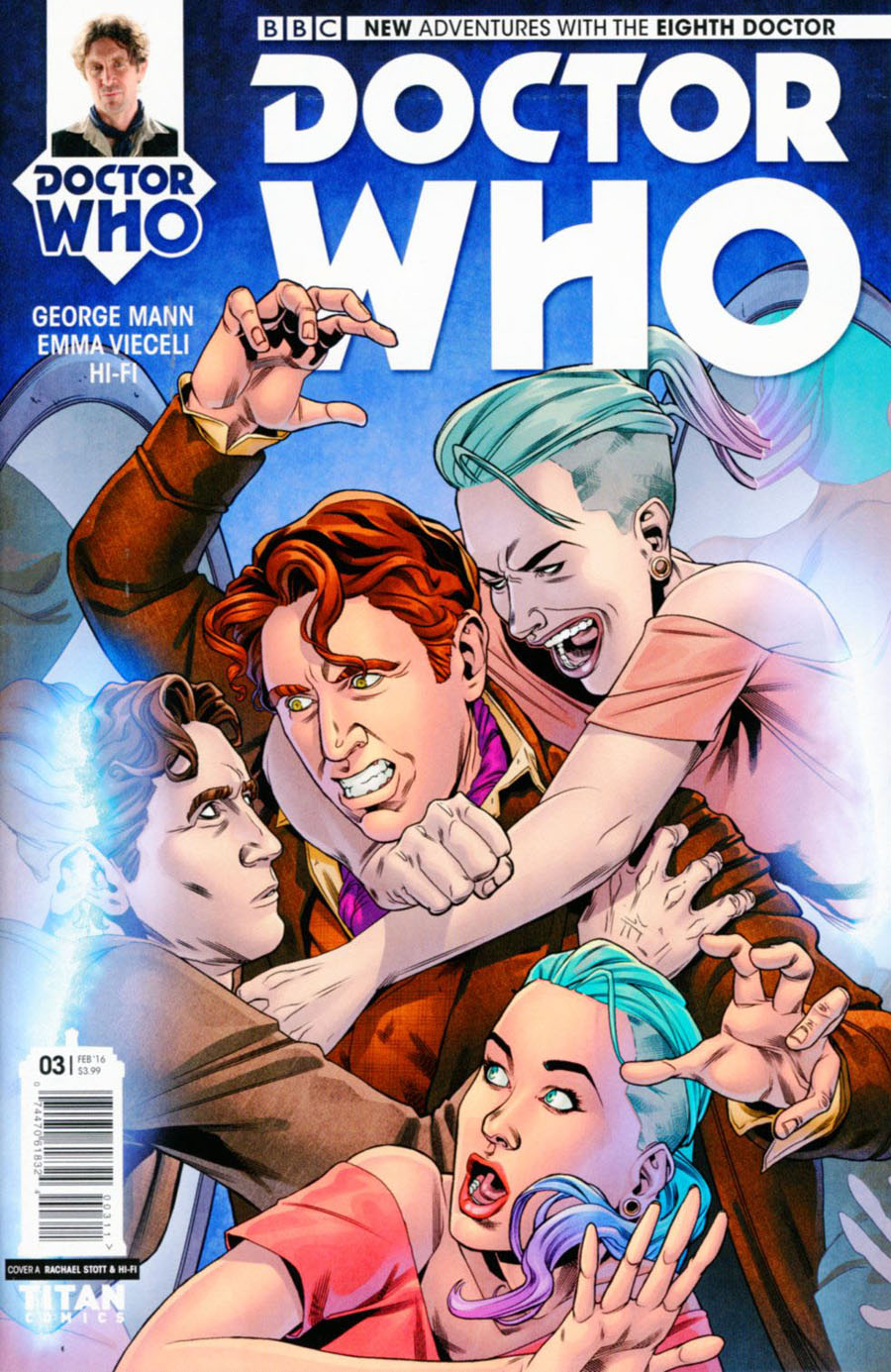 Doctor Who 8th Doctor #3 Cover A Regular Rachael Stott Cover