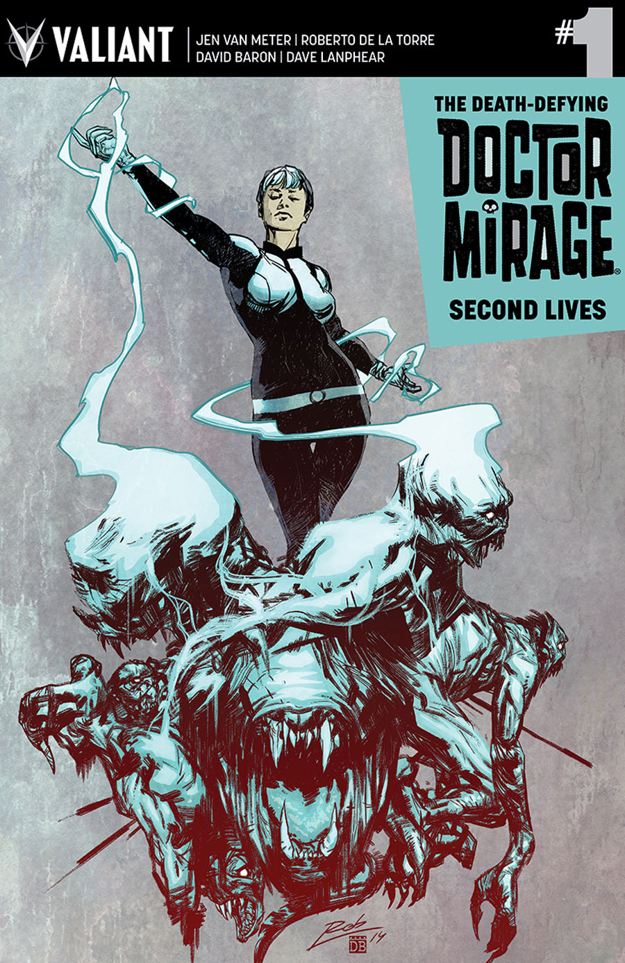 Death-Defying Doctor Mirage Second Lives #1 Cover C Variant Roberto De La Torre Cover