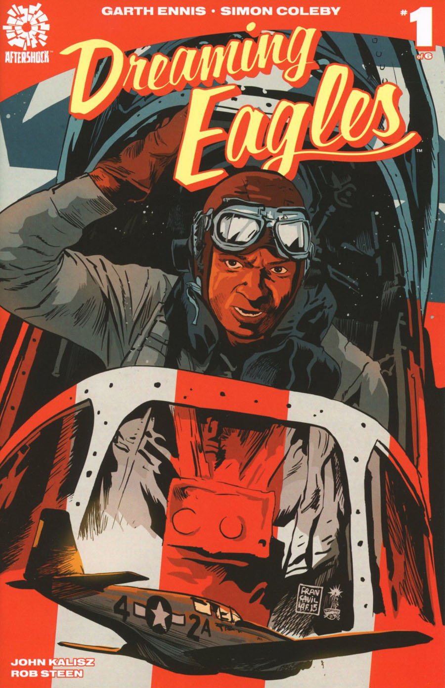 Dreaming Eagles #1 Cover A Regular Francesco Francavilla Cover