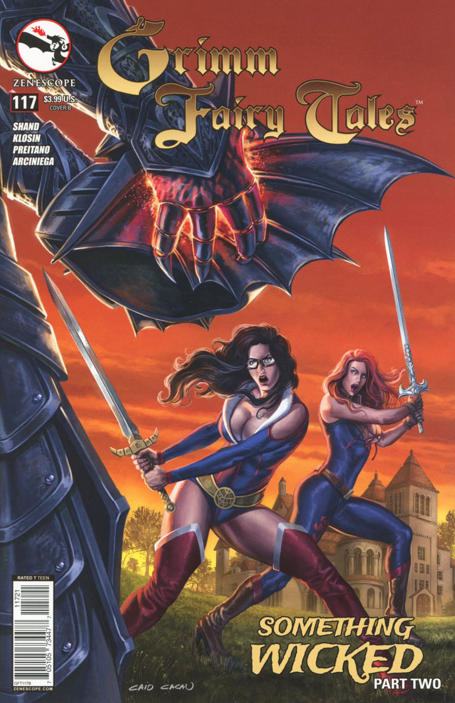 Grimm Fairy Tales #117 Cover B Caio Cacau