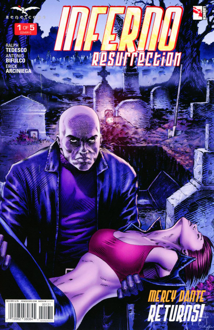 Grimm Fairy Tales Presents Inferno Resurrection #1 Cover C Jason Metcalf