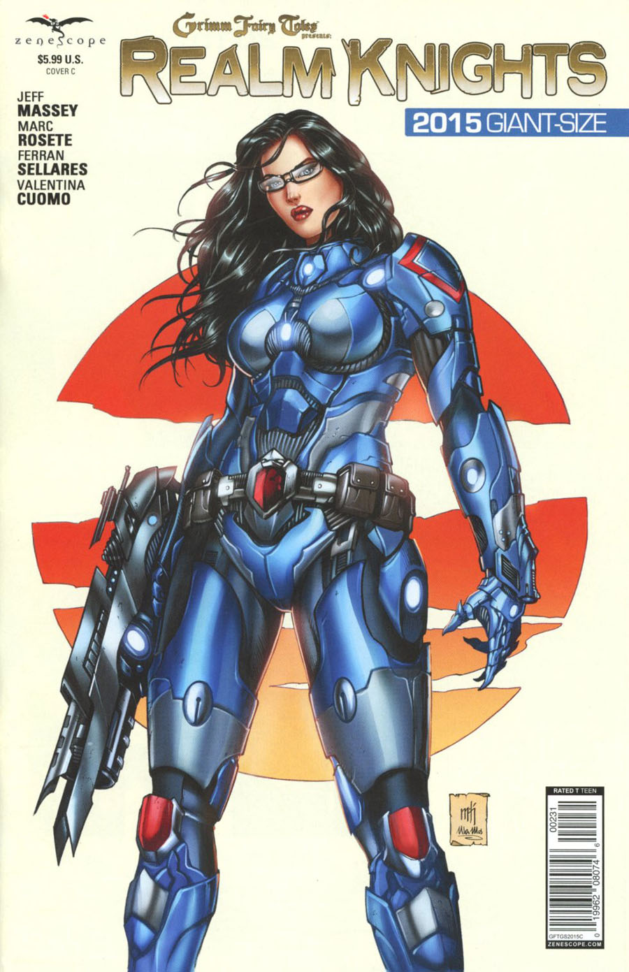 Grimm Fairy Tales Presents Realm Knights 2015 Giant-Size Cover C Mike Krome