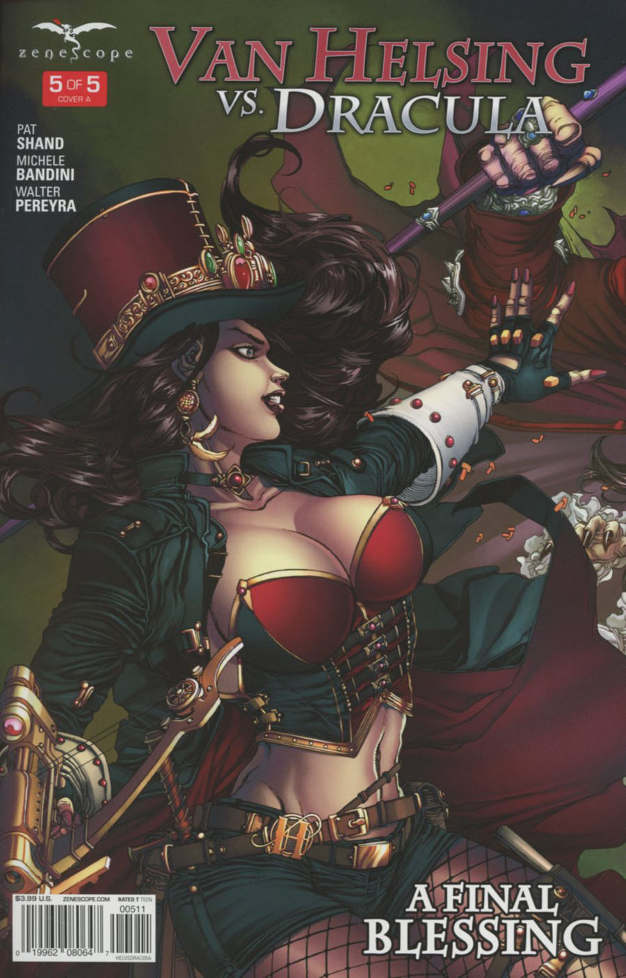 Grimm Fairy Tales Presents Van Helsing vs Dracula #5 Cover A Harvey Tolibao Connecting 1