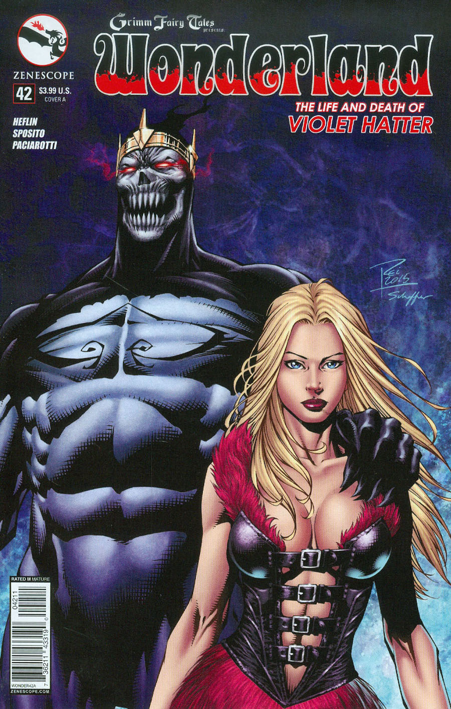 Grimm Fairy Tales Presents Wonderland Vol 2 #42 Cover A Renato Rei