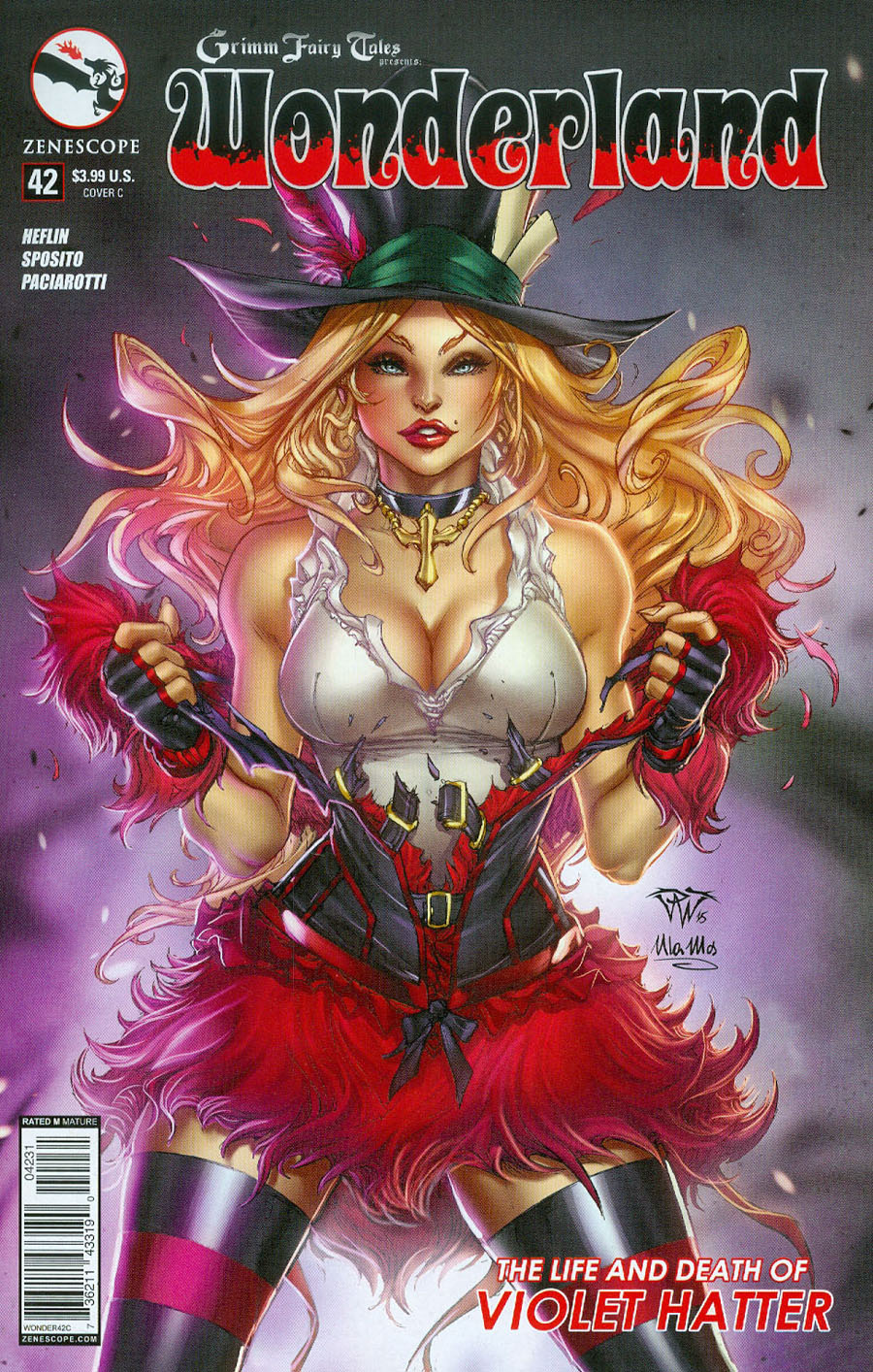 Grimm Fairy Tales Presents Wonderland Vol 2 #42 Cover C Paolo Pantalena