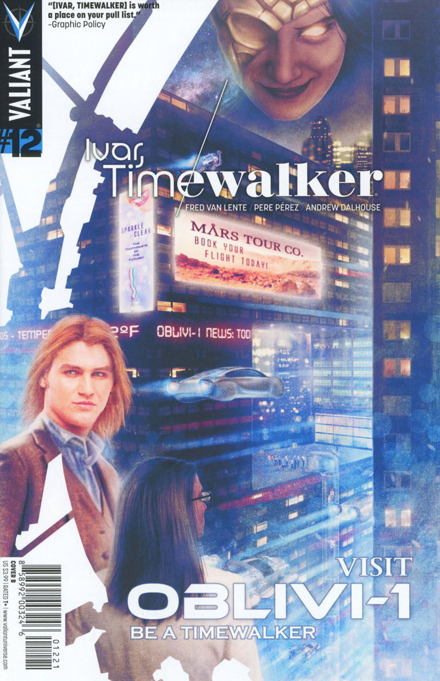 Ivar Timewalker #12 Cover B Variant Carolina Bensler Cover