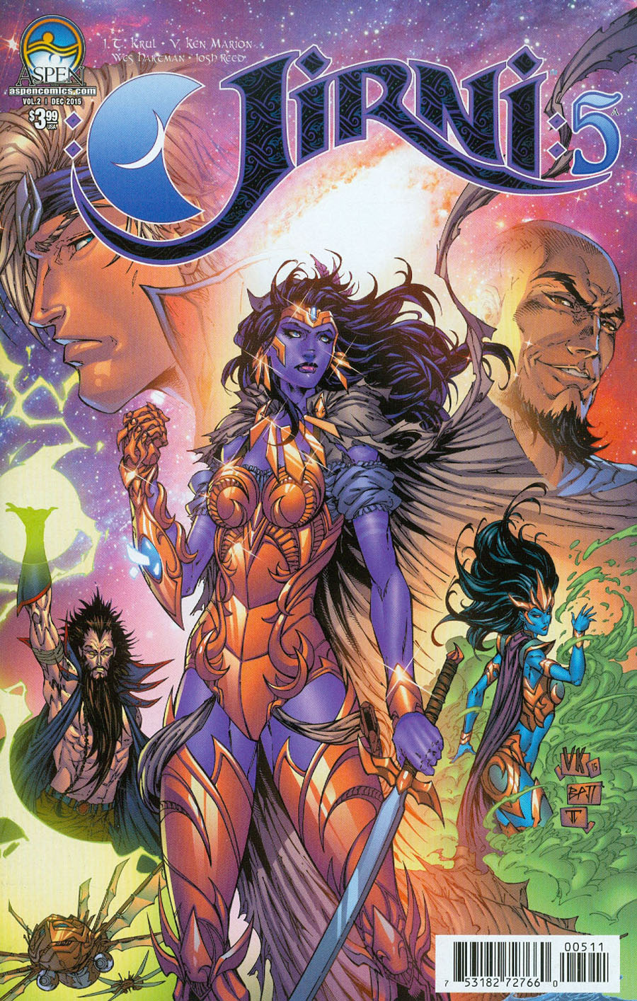 Jirni Vol 2 #5 Cover A Regular V Ken Marion Cover