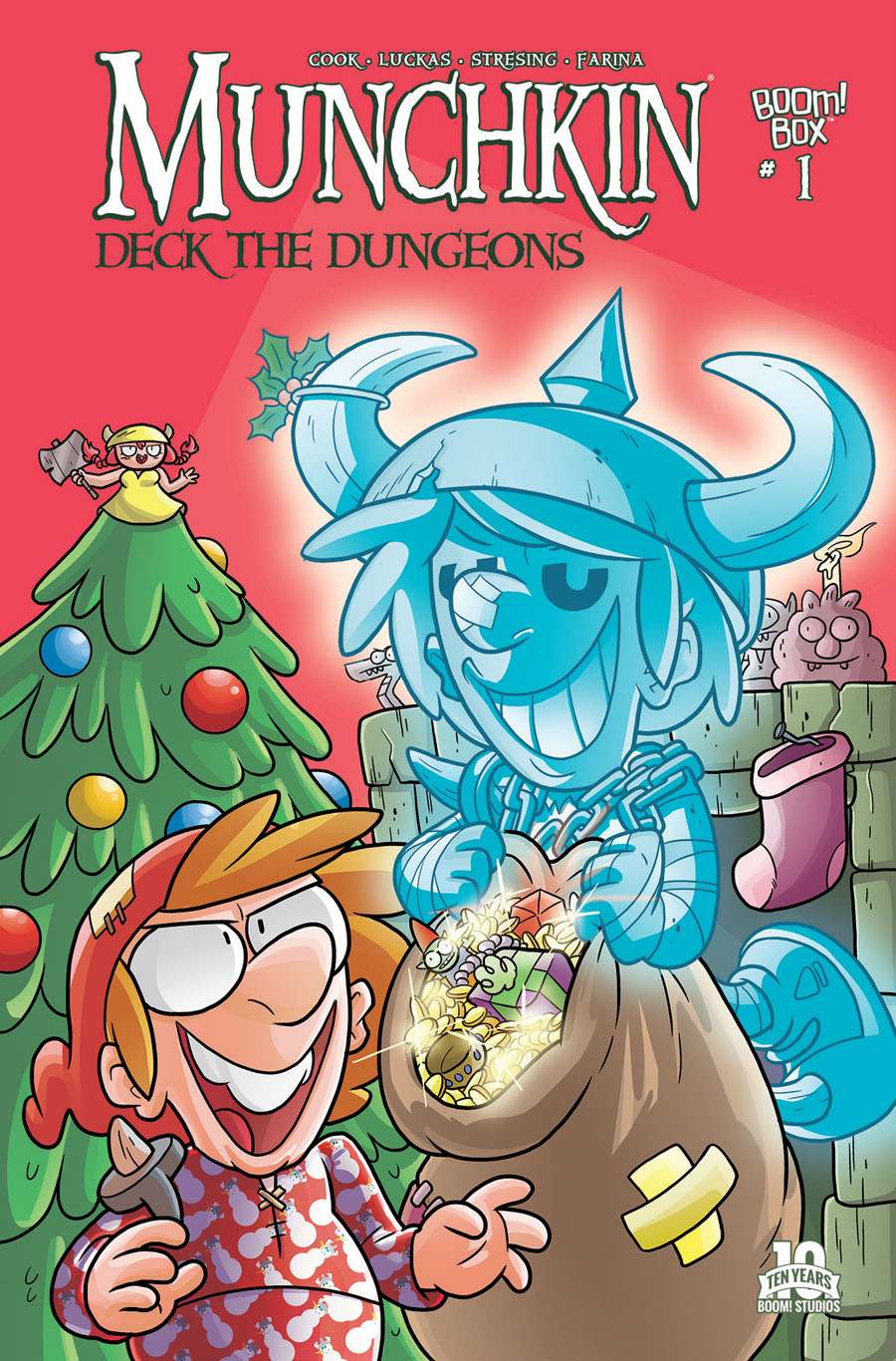 Munchkin Deck The Dungeons #1 Cover A Regular Ian McGinty Cover