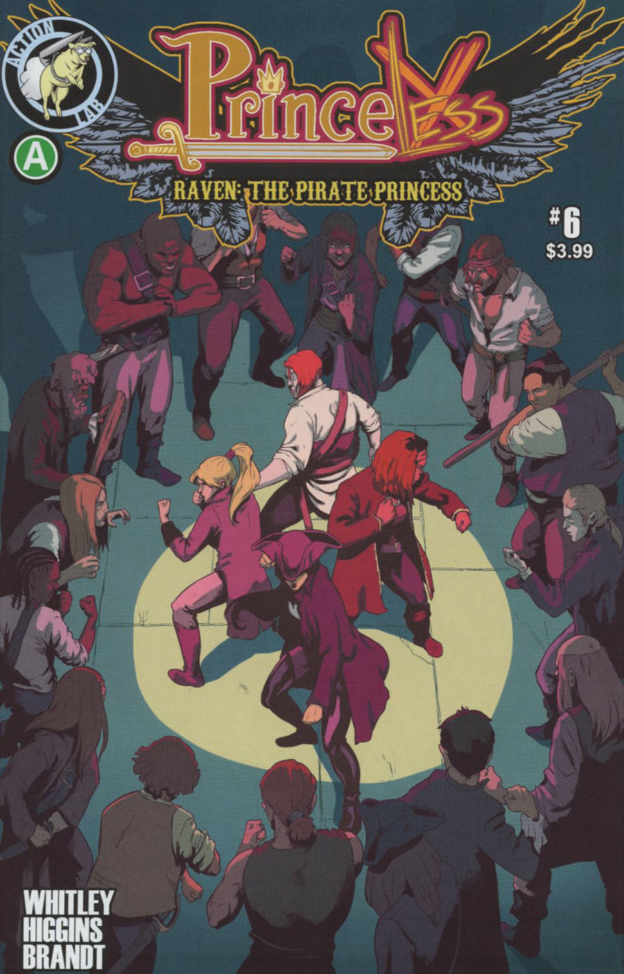 Princeless Raven The Pirate Princess #6 Cover A Regular Rosy Higgins Cover