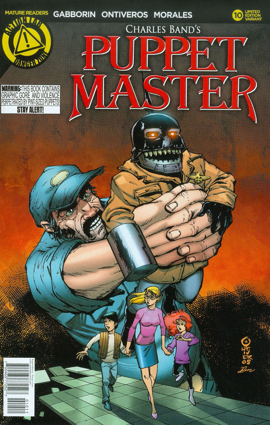 Puppet Master #10 Cover A Regular Antonio Ontiveros Cover