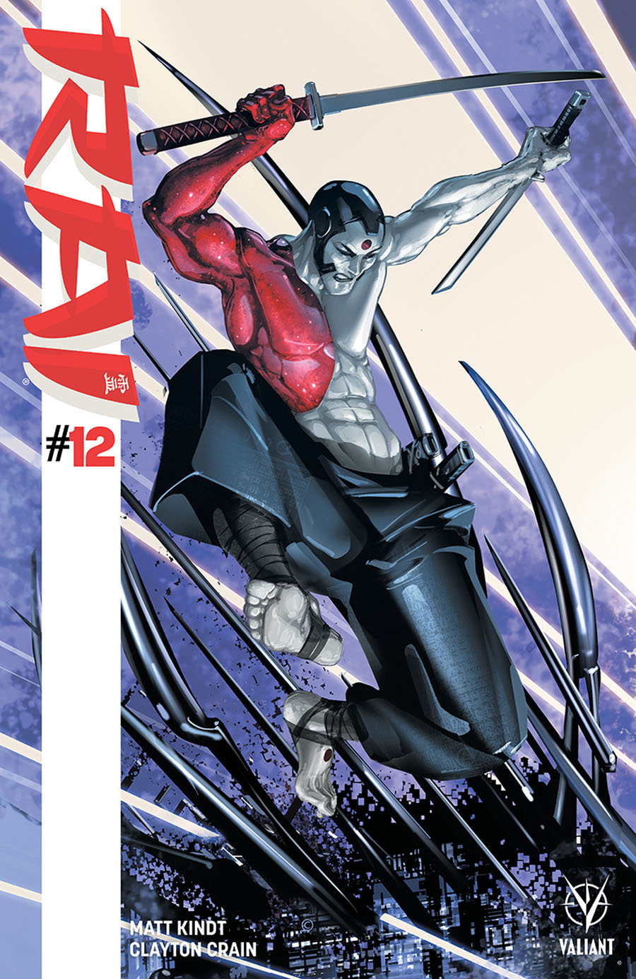 Rai Vol 2 #12 Cover A Clayton Crain Interlocking Cover