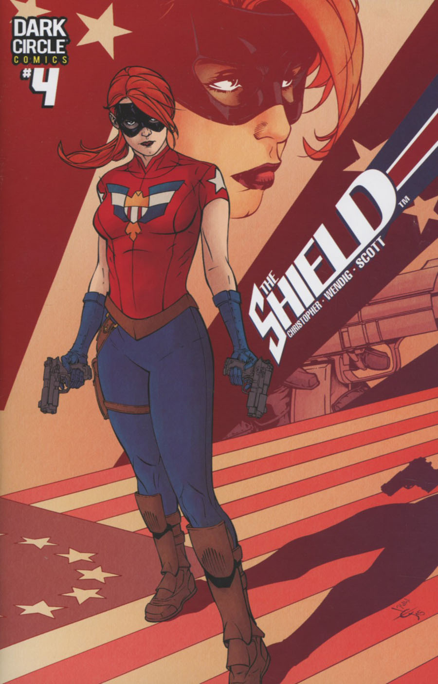 Shield Vol 3 #4 Cover A Regular Drew Johnson Cover