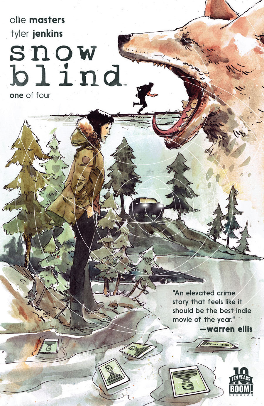Snow Blind #1 Cover A Regular Tyler Jenkins Cover