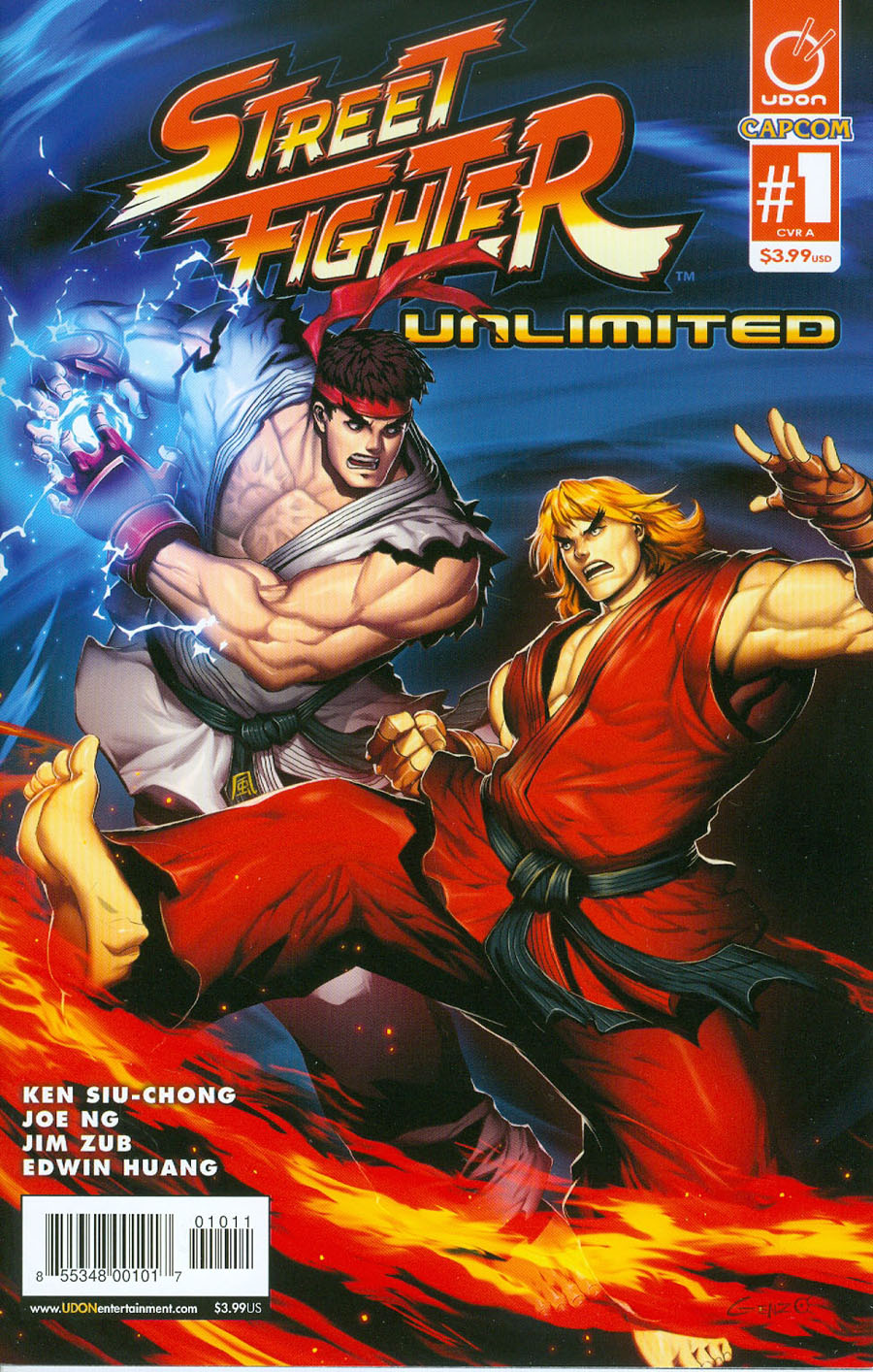 Street Fighter Unlimited #1 Cover A Regular Genzoman Story Cover