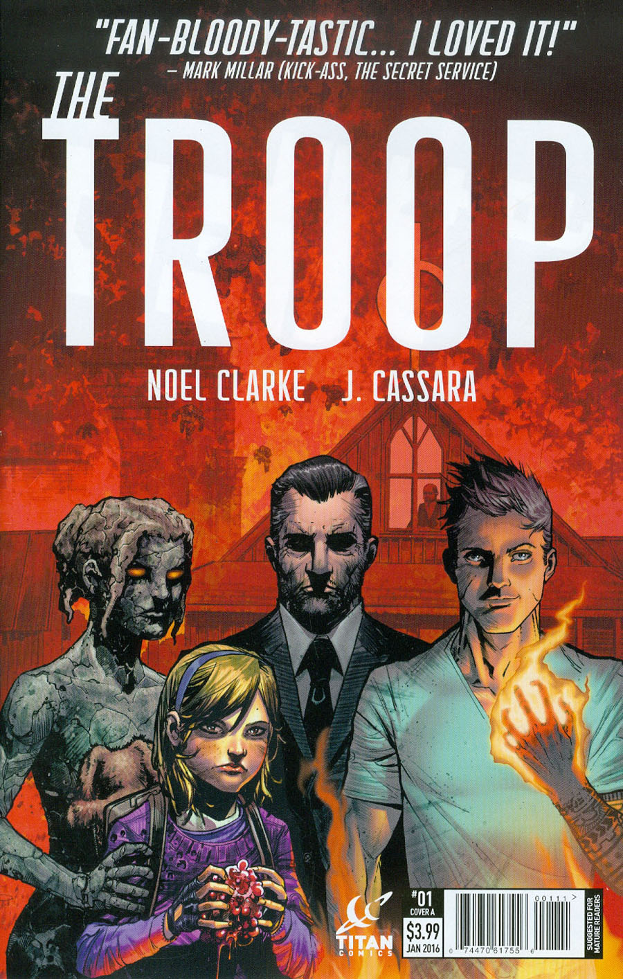 Troop #1 Cover A Regular Joshua Cassara Cover