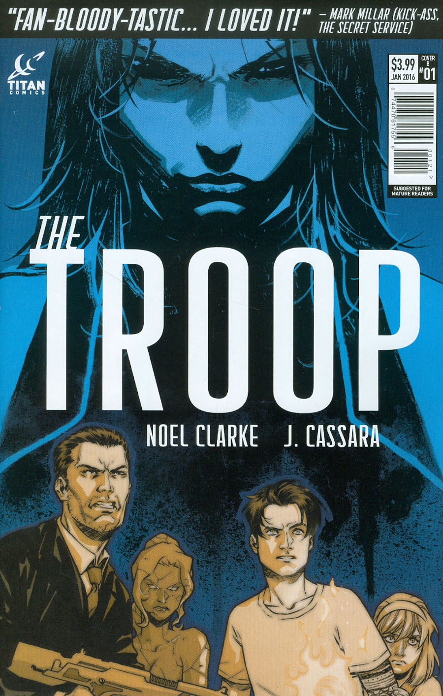 Troop #1 Cover B Variant Elena Casagrande Subscription Cover