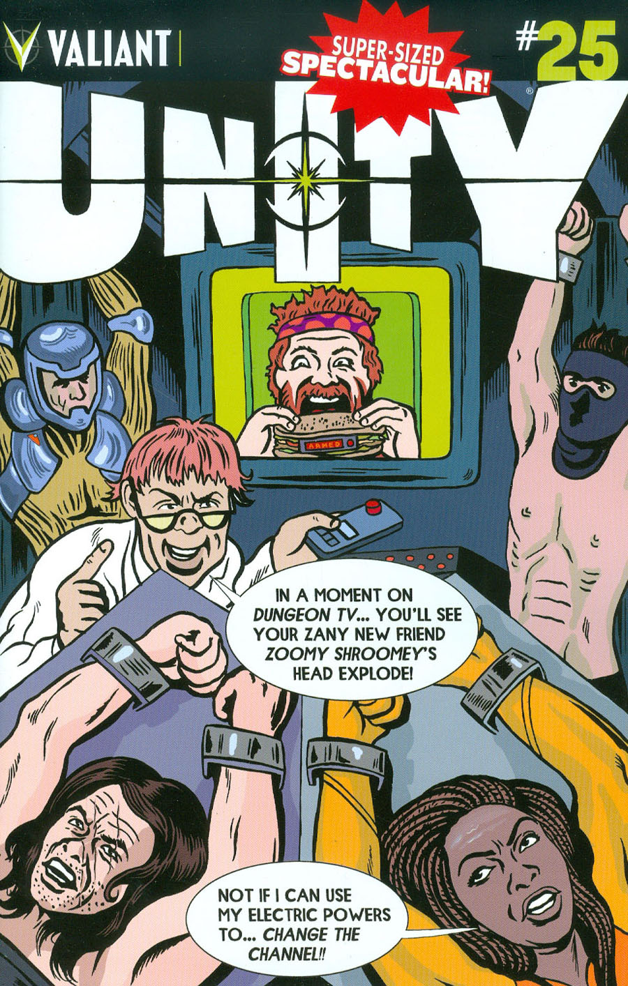 Unity Vol 2 #25 Cover D Variant Michael Kupperman Cover