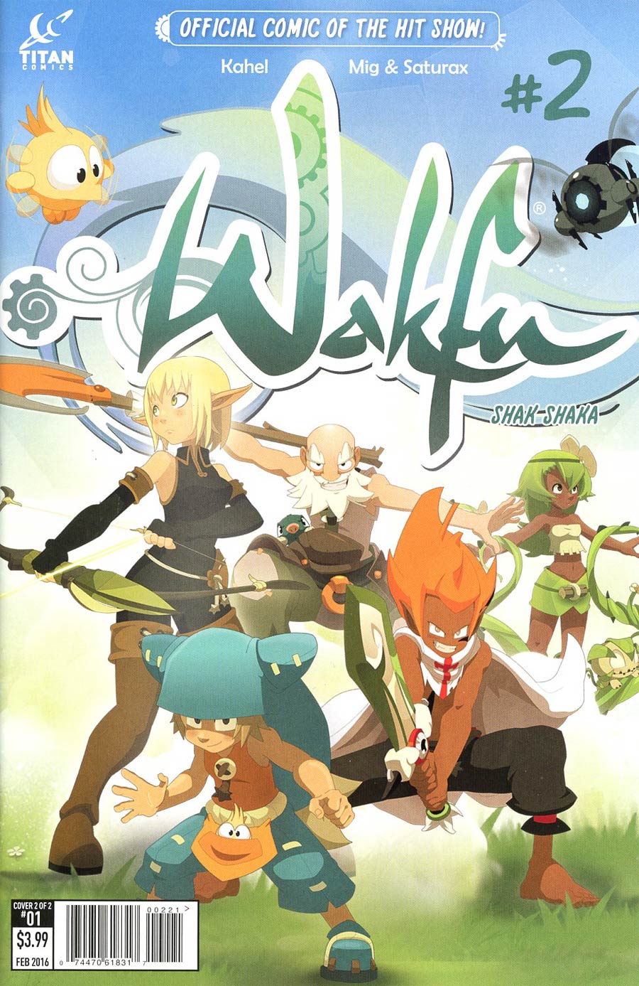 Wakfu #2 Cover B Variant Mig & Saturax Subscription Cover