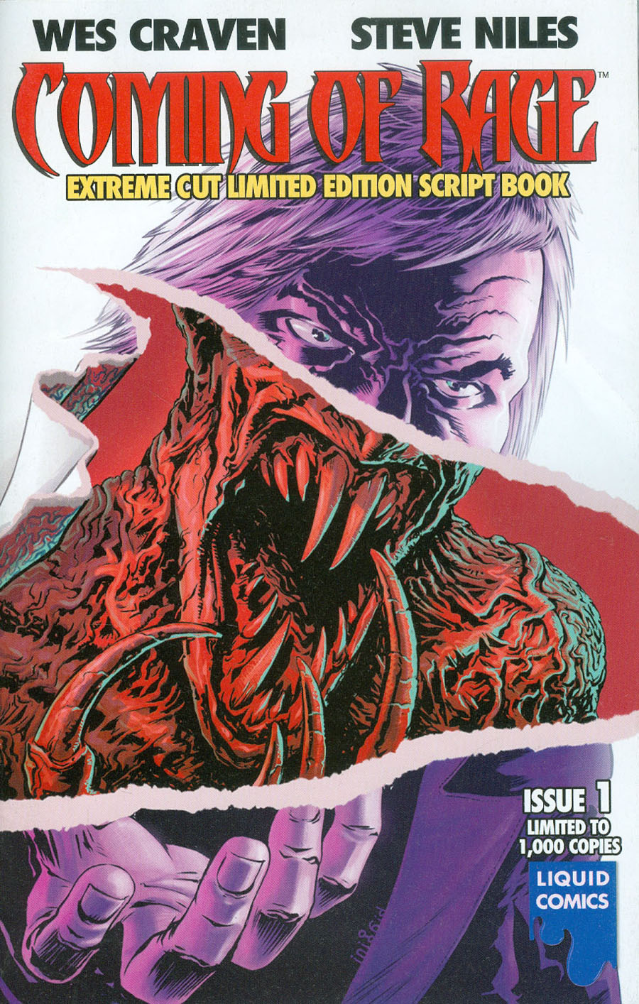 Wes Cravens Coming Of Rage #1 Cover E Extreme Cut Collectors Edition