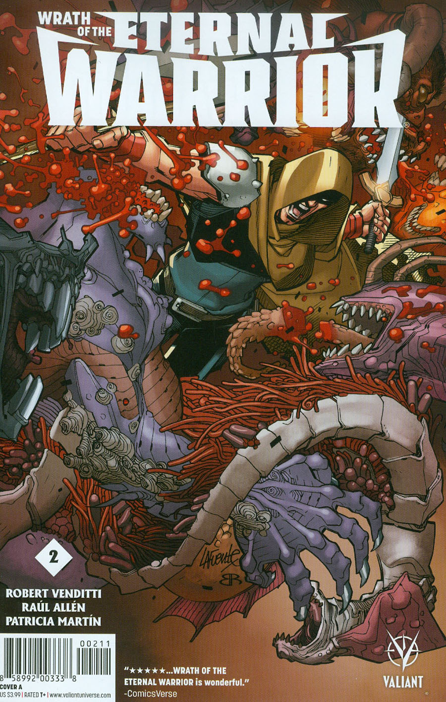 Wrath Of The Eternal Warrior #2 Cover A Regular David Lafuente Cover