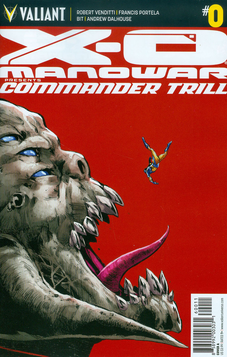 X-O Manowar Presents Commander Trill #0 Cover A Regular Phil Jimenez Cover