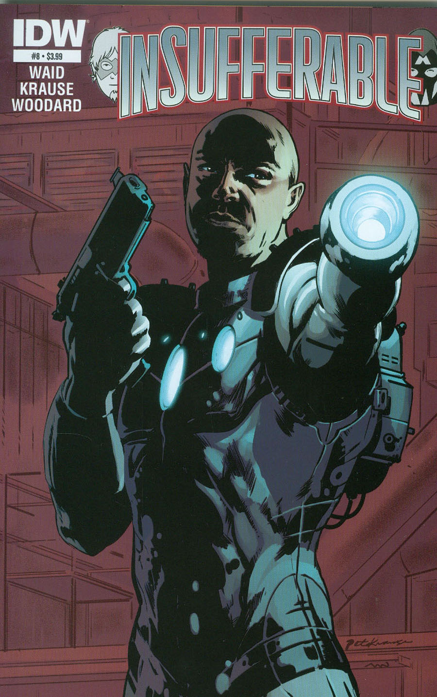 Insufferable #8 Cover A Regular Peter Krause Cover