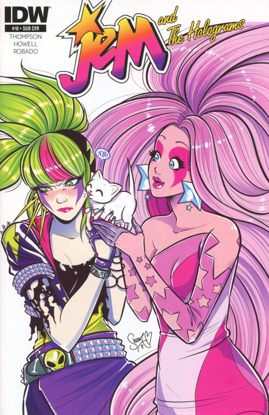 Jem And The Holograms #10 Cover C Variant M Victoria Robado Subscription Cover